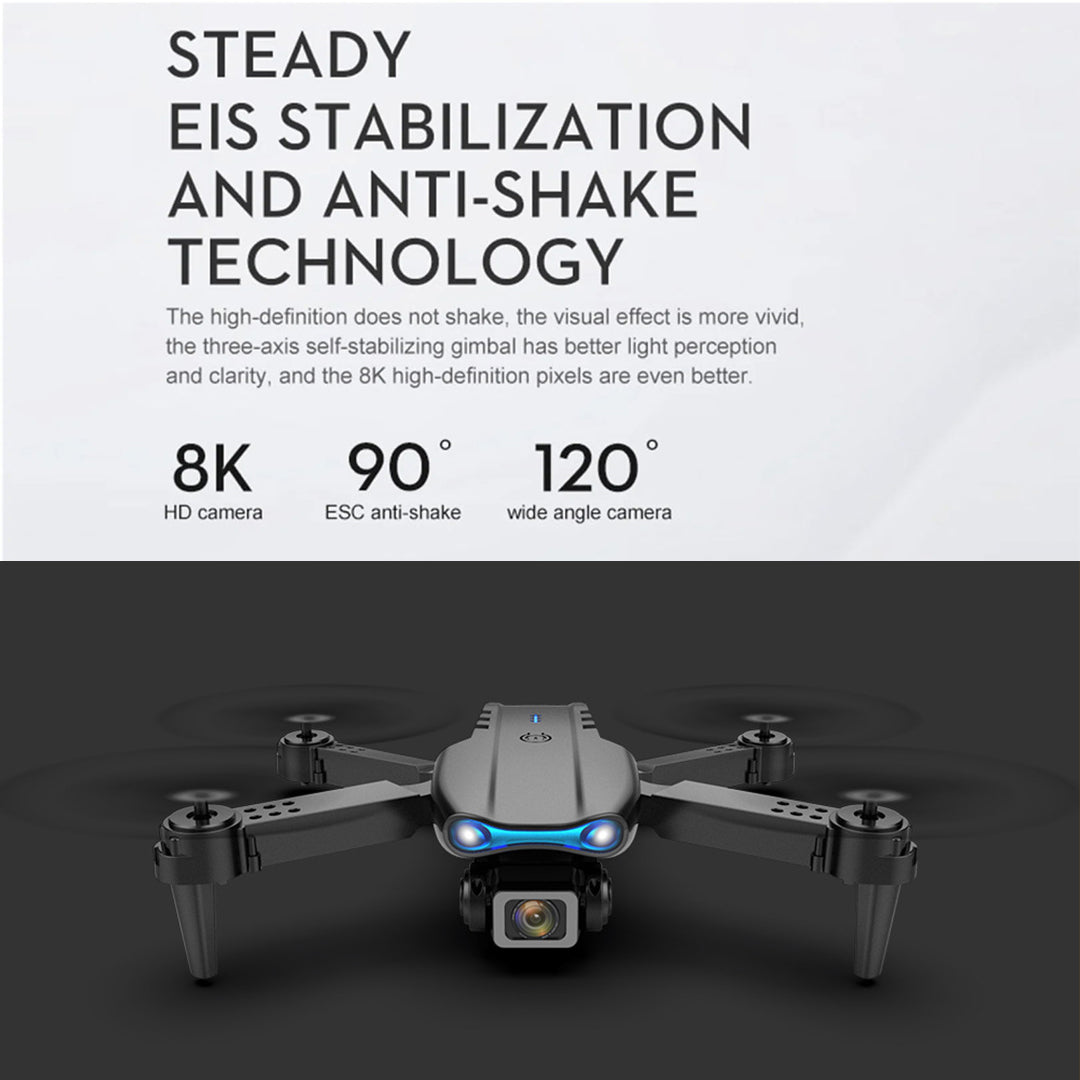 2024 ✈️ New Professional Drone | 8K Camera | 5G | 3-Axis Gimbal | 360° Obstacle Avoidance Technology