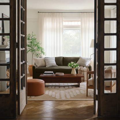 HAND-KNOTTED AREA RUG