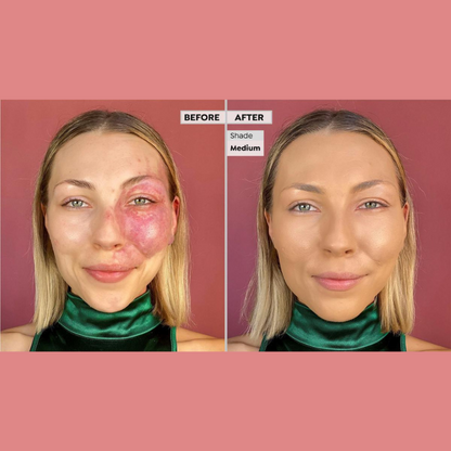 Super Coverage Foundation with Skin Buffing Brush